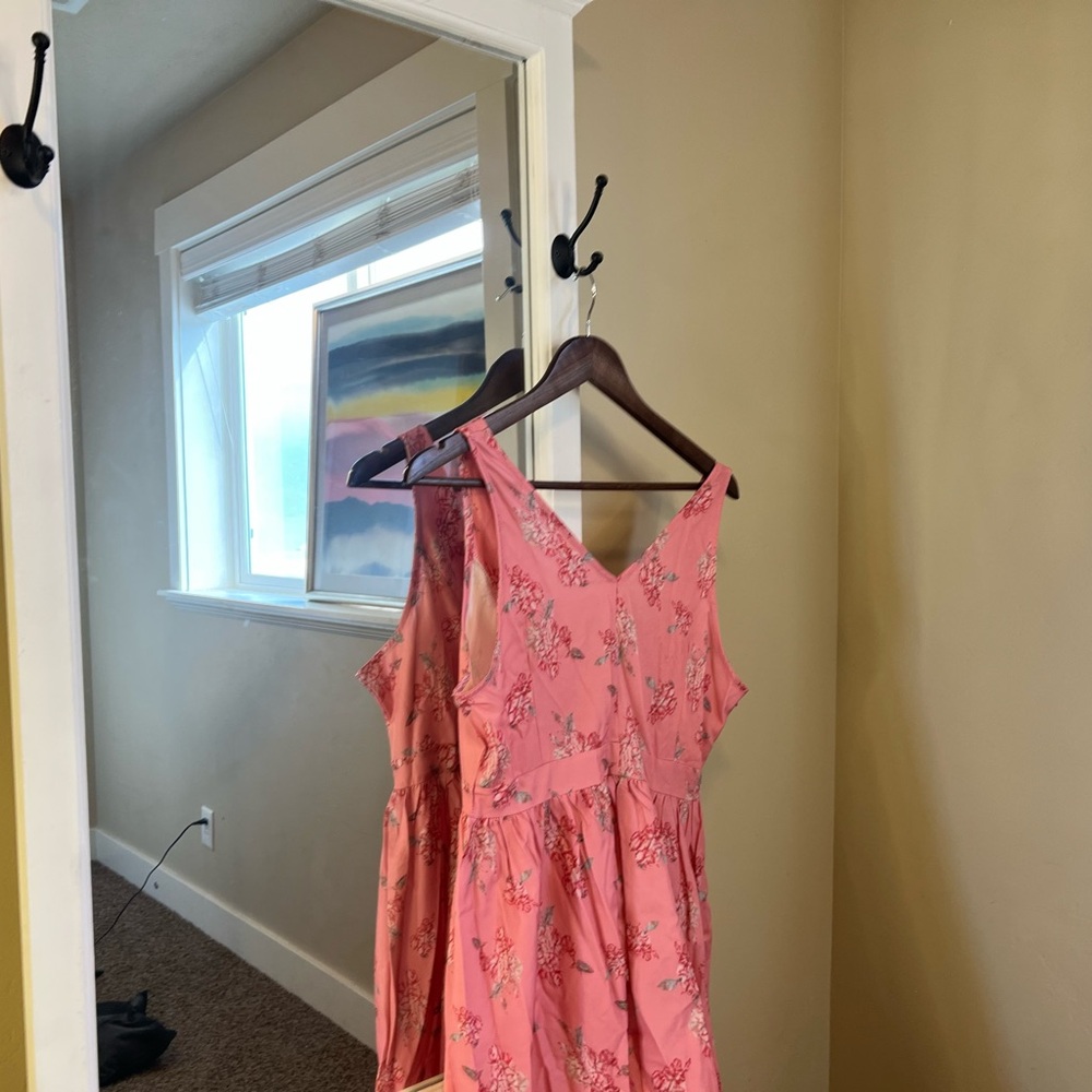 Floral Pink Spring/summer/Fall Dress